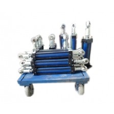 Double fisheye oil cylinder, double earrings hydraulic cylinder, lard cylinder bore