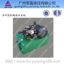 Coining press hydraulic system